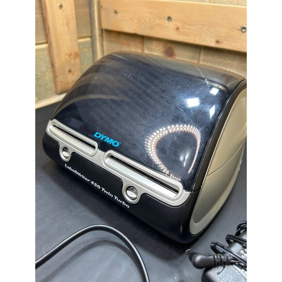 Dymo LabelWriter 450 Twin Turbo Label Printer With Power Adapter & USB Cable - Picture 4 of 11